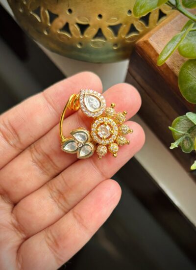 White Kundan Nath