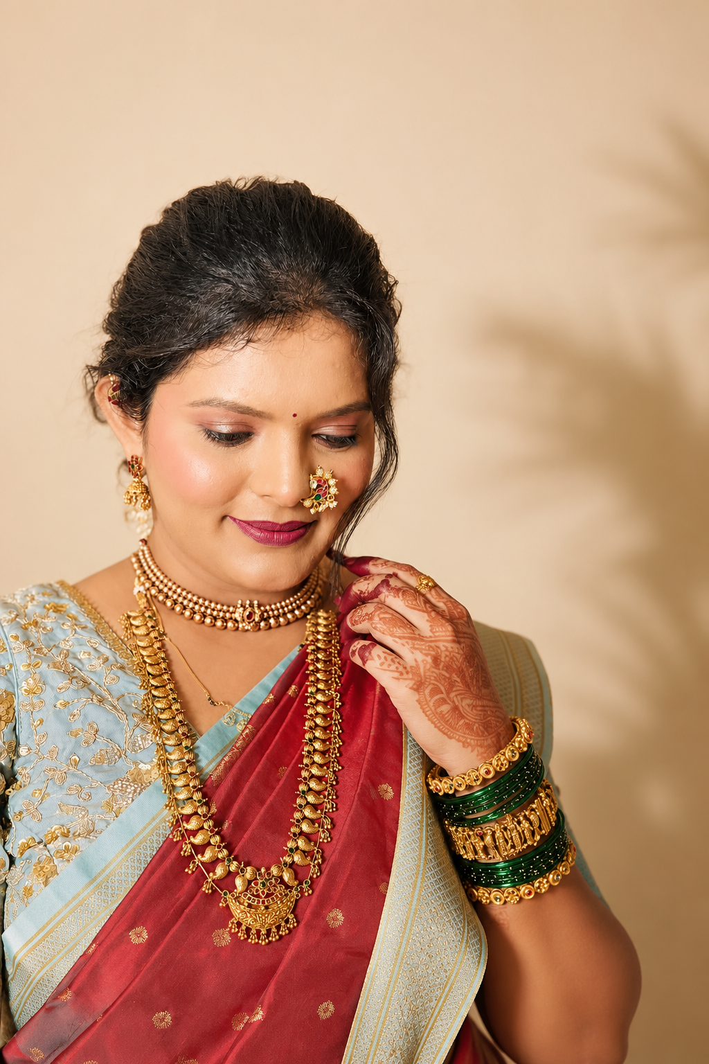 SADGI handcrafted traditional Maharashtrian jewellery piece