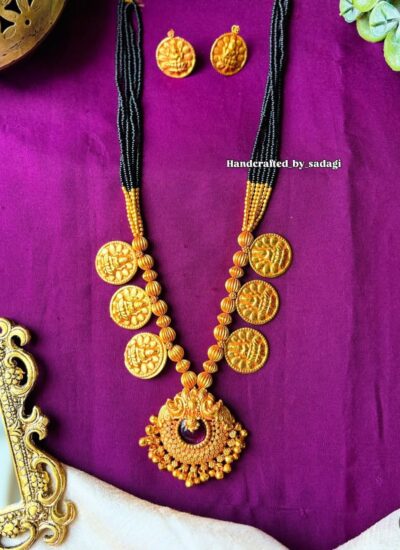 Laxmi coin mangalsutra