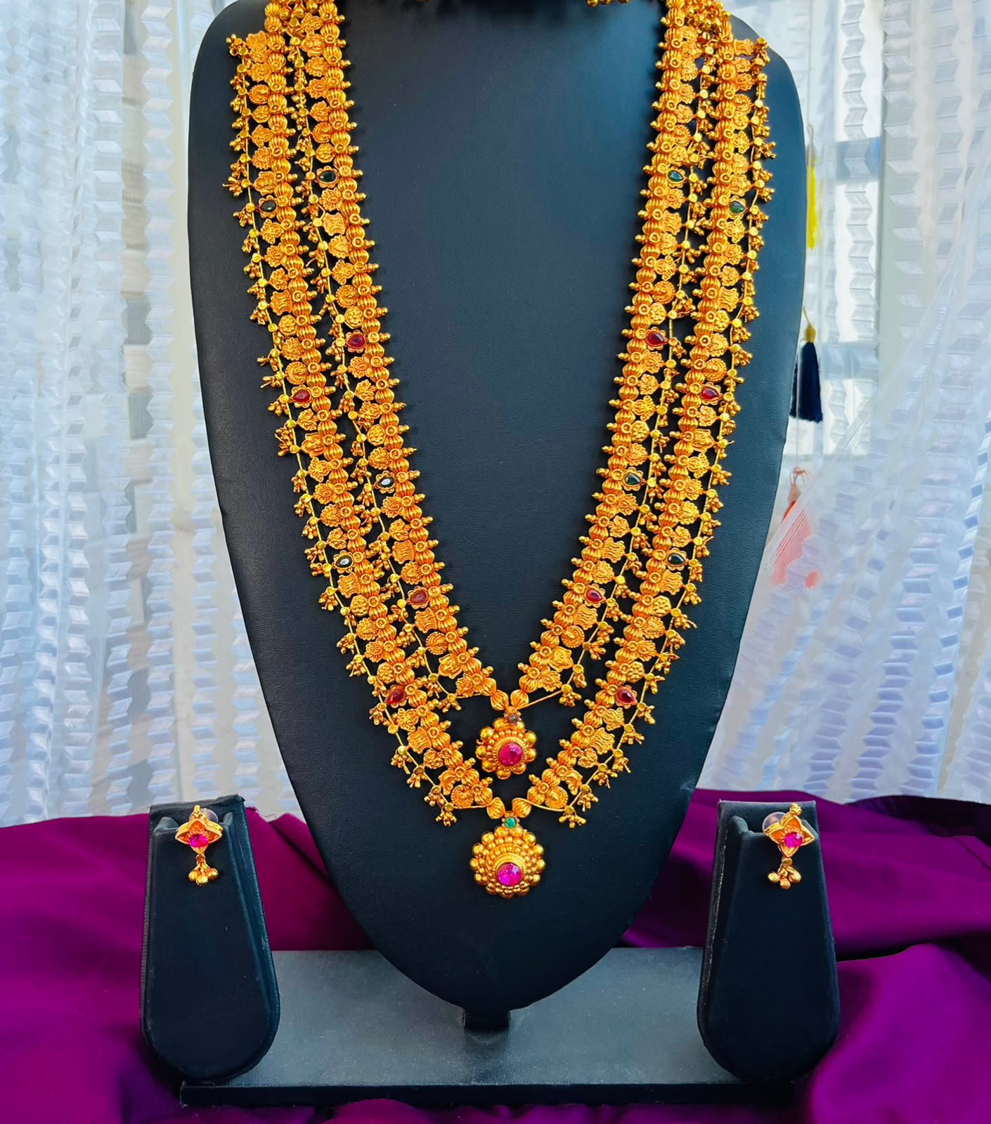 Double layered Kolhapuri saaj 1