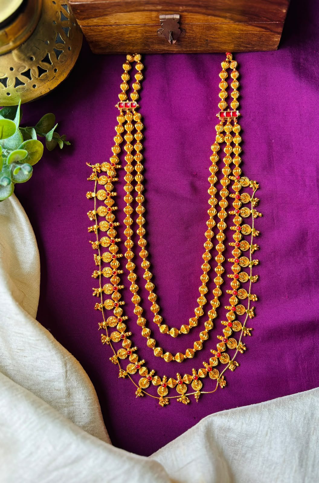 3 layered Kolhapuri saaj