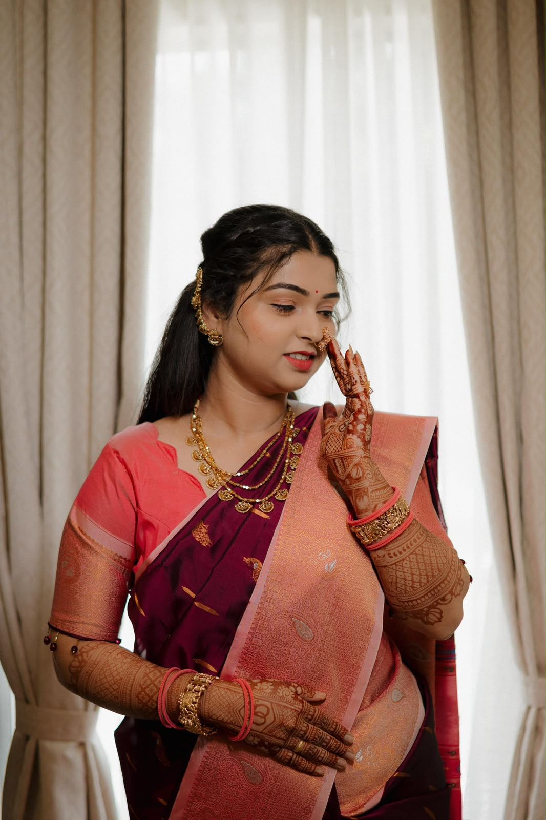 Bridal portrait