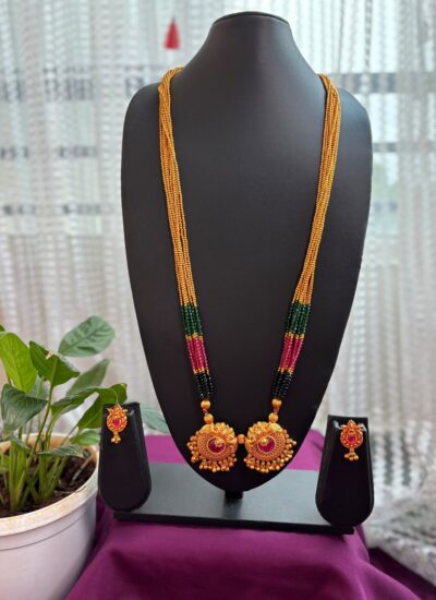 Crystal mangalsutra