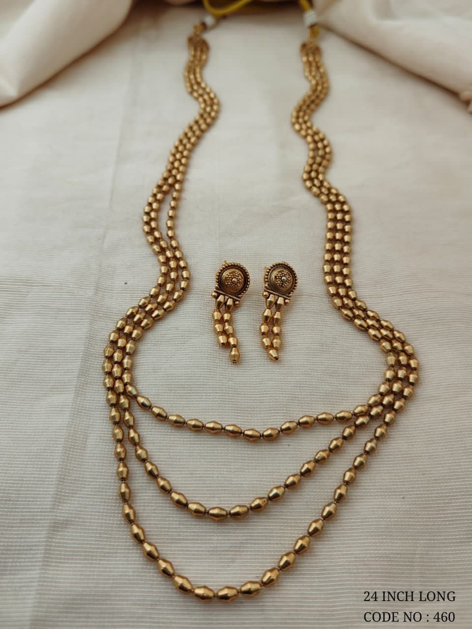 Antique gahu beads Mala