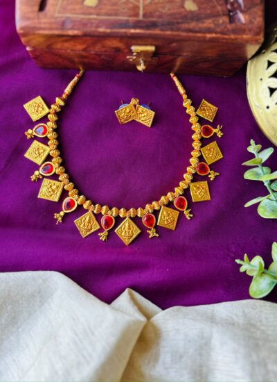Chaukon Laxmi necklace
