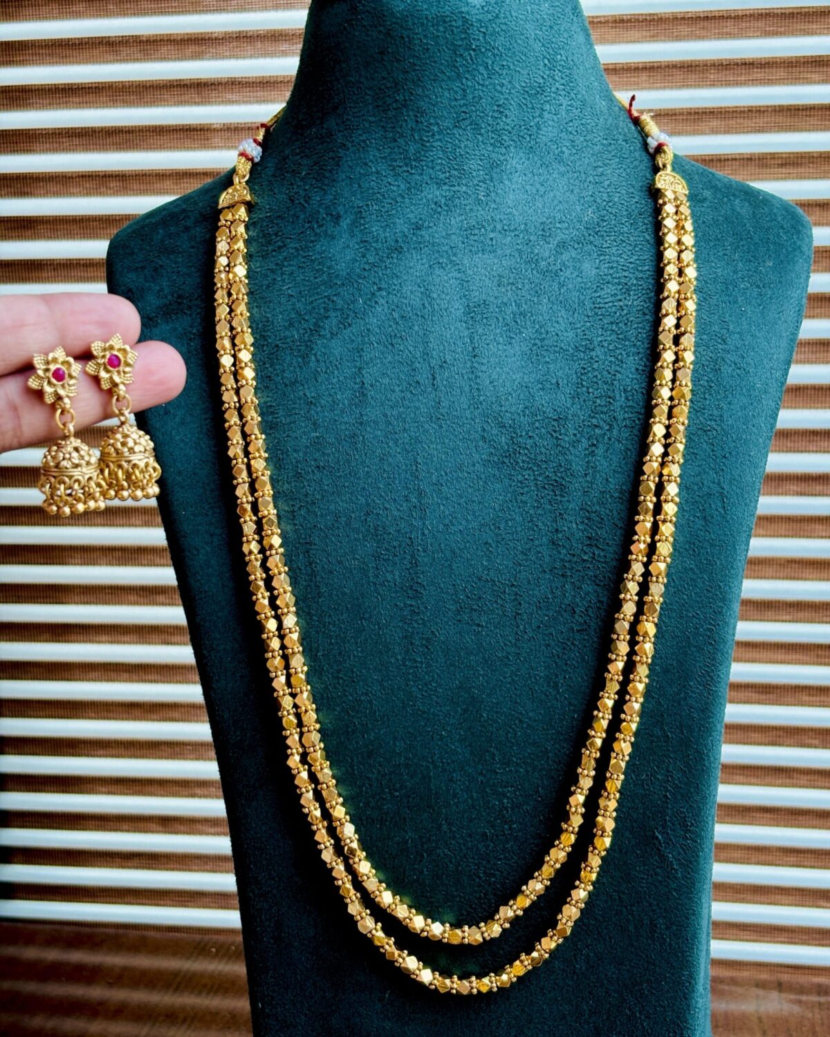 Ashta chakri mala 2 layered