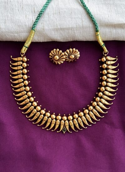 Chafekali necklace green