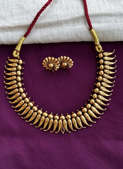 Chafekali necklace pink
